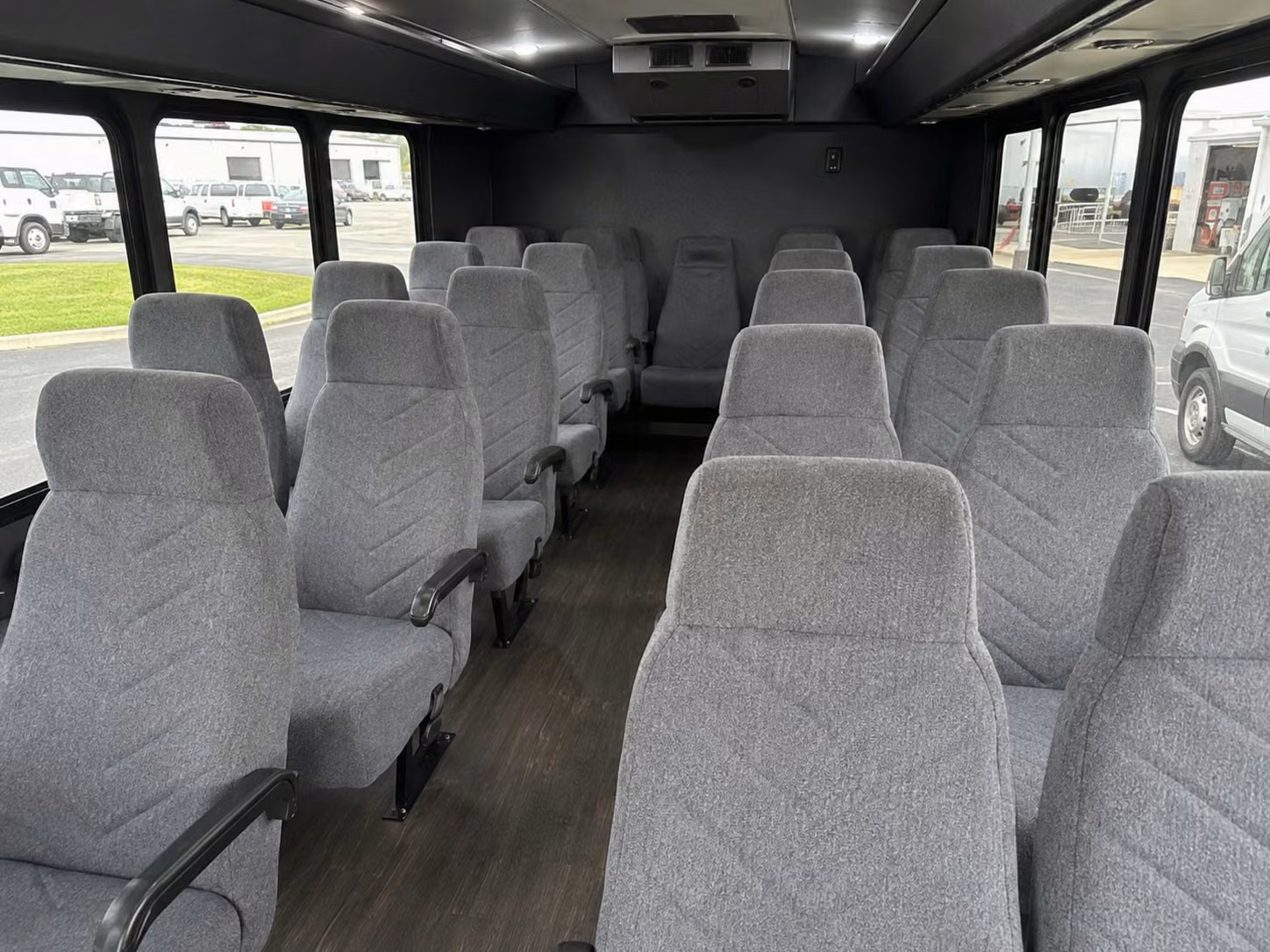 15 passenger minibus inside