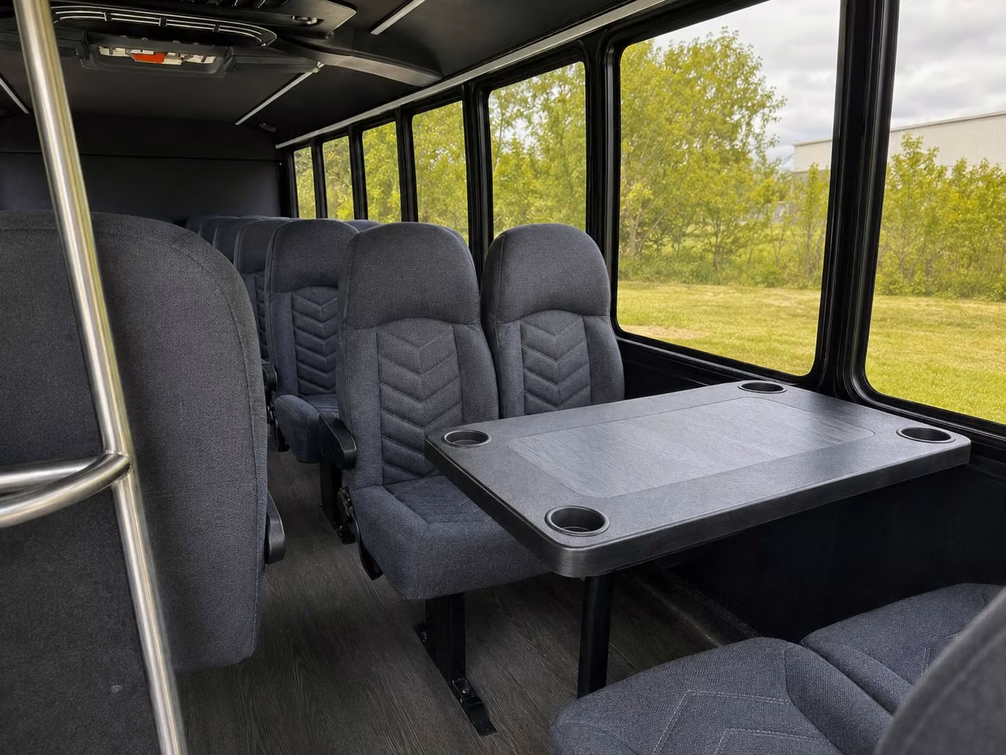 20 passenger minibus inside