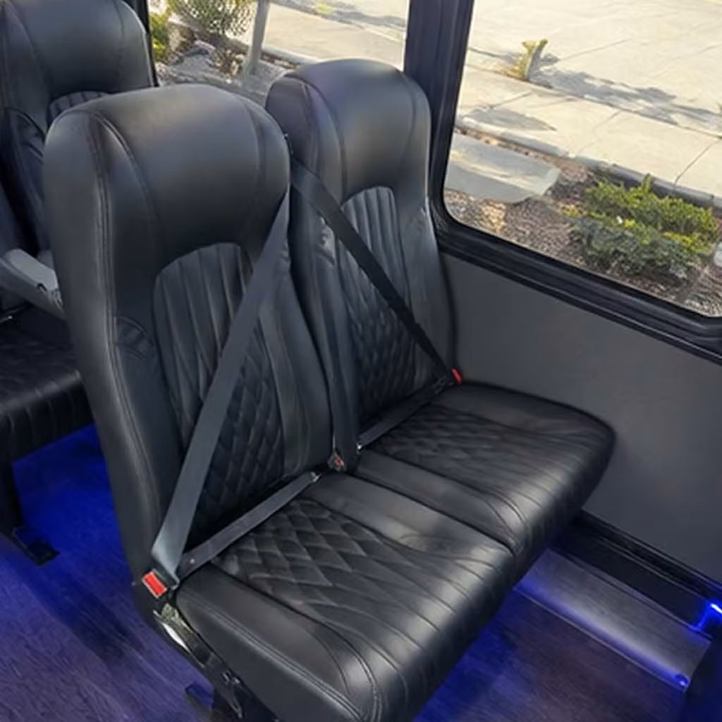 30 passenger minibus interior